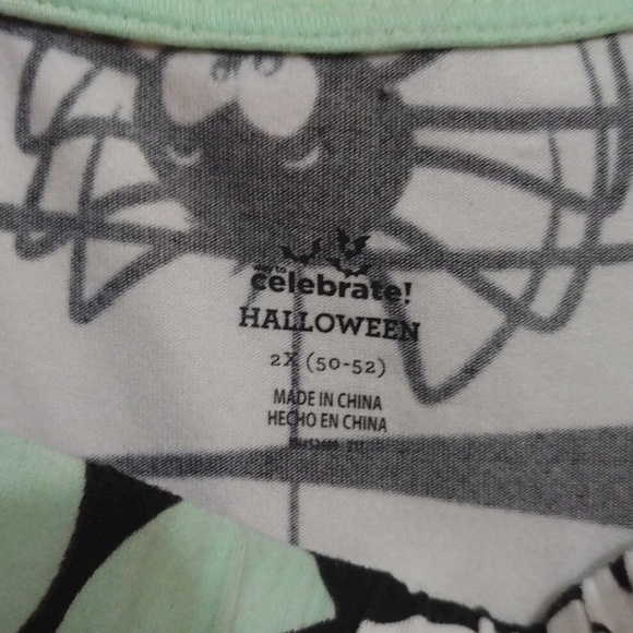 Celebrate Halloween sleepwear top and bottom size 2x - Picture 3 of 5